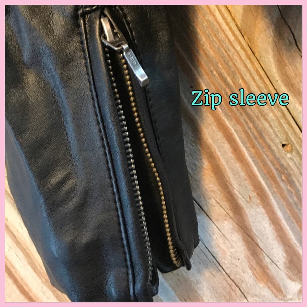 NEW ⭐️ 5 STAR RATING FAUX FUR VEGAN LEATHER JACKET ⭐️ SUPER SALE ⭐️ - Picture 4 of 7